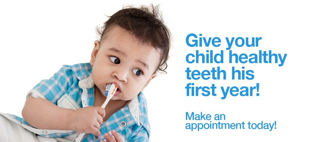 Give your child healthy teeth his first year